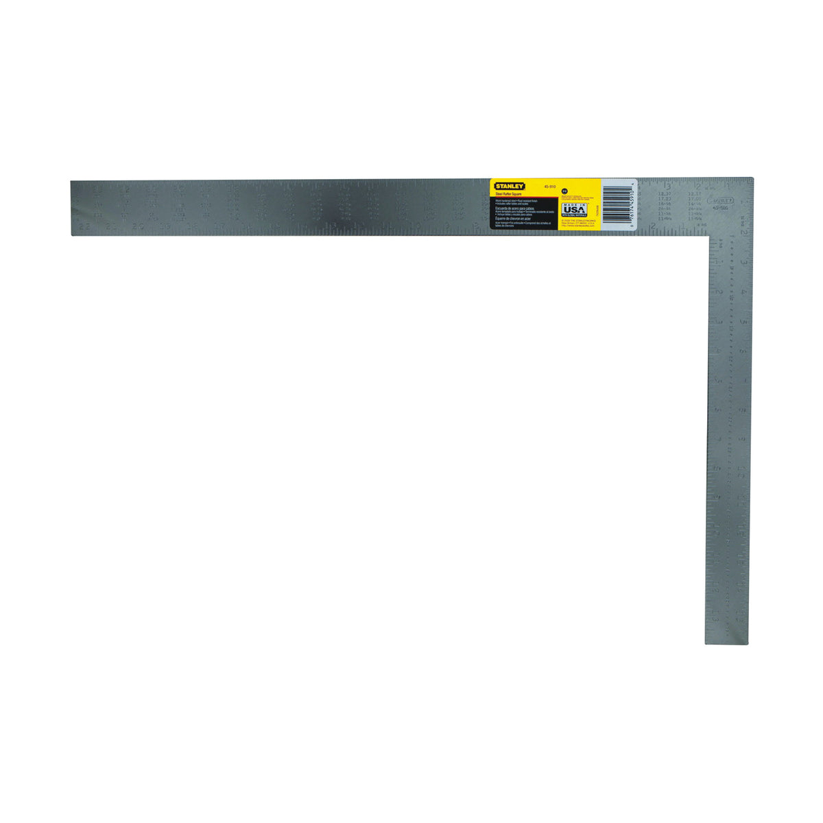 STANLEY 45-910 Rafter/Roofing Square, SAE Graduation, Steel