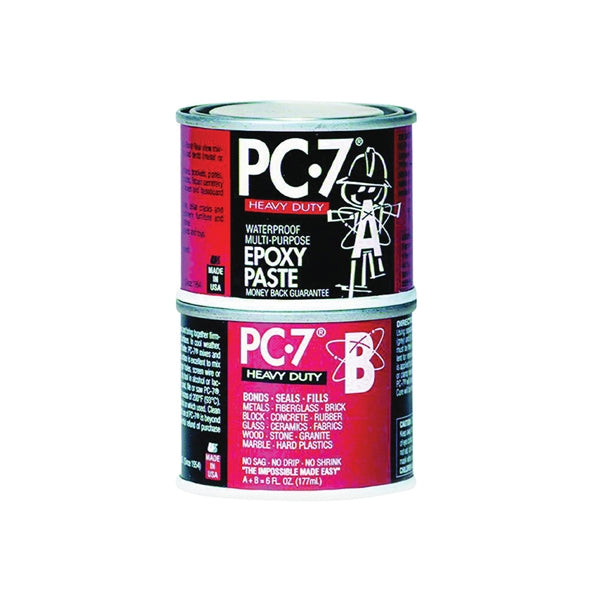 PROTECTIVE COATING PC-7 1LB. Epoxy Adhesive, Gray, Paste, 1 lb Jar