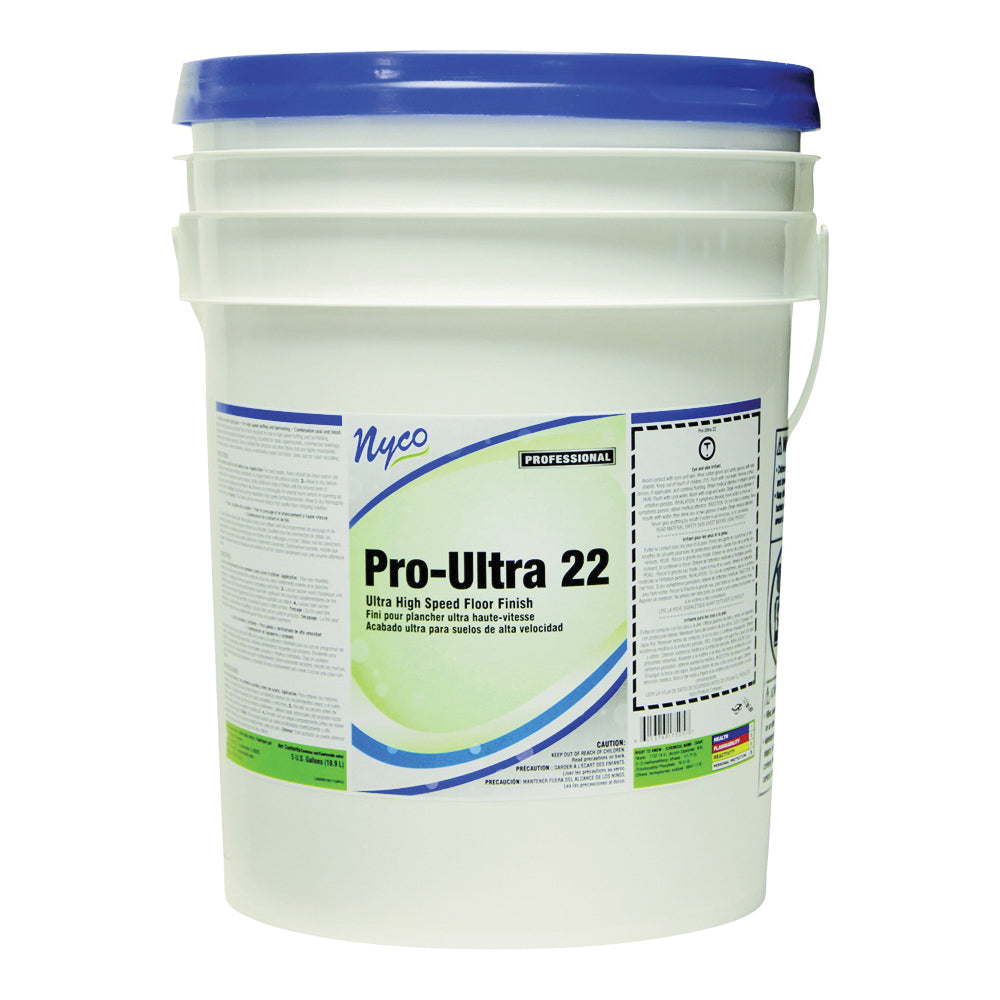 nyco NL175-P5 Floor Finish, 5 gal, Liquid, Acrylic Polymer, White