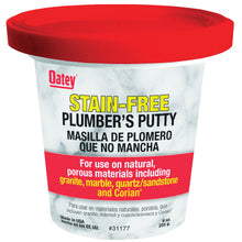 Load image into Gallery viewer, Oatey 31177 Plumbers Putty, Solid, Off-White, 9 oz
