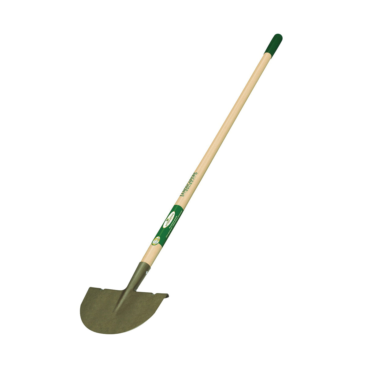 Landscapers Select 34623 Sidewalk/Garden Edger, Wood Handle, Premium Ash Handle