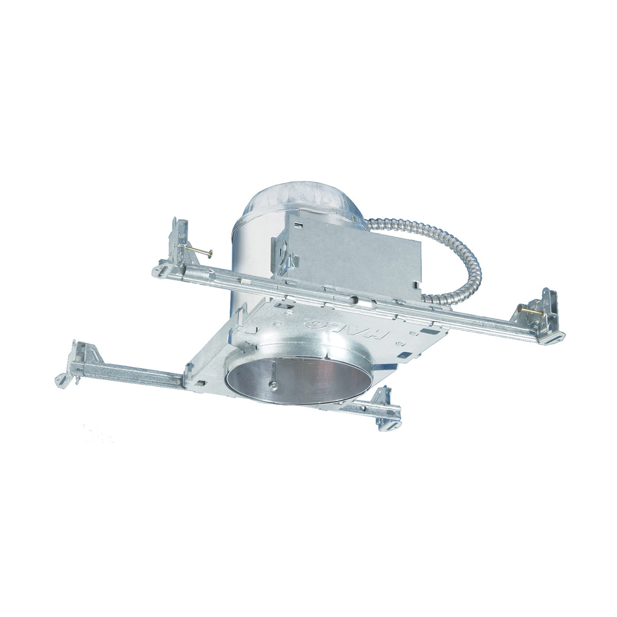 Halo H5ICAT Light Housing, 5 in Dia Recessed Can, Aluminum