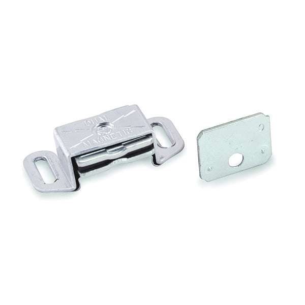Amerock BP9783AL Magnetic Catch, 2-3/16 in L x 1 in W Catches, Aluminum
