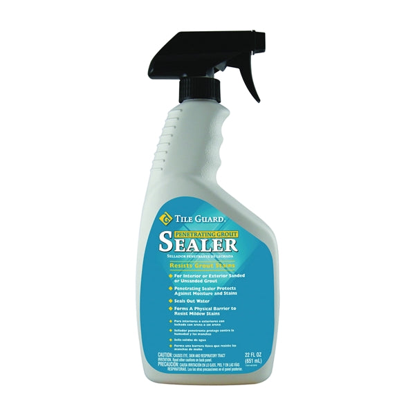 Homax 9324 Grout Sealer, Liquid, Clear, 22 oz, Spray Bottle