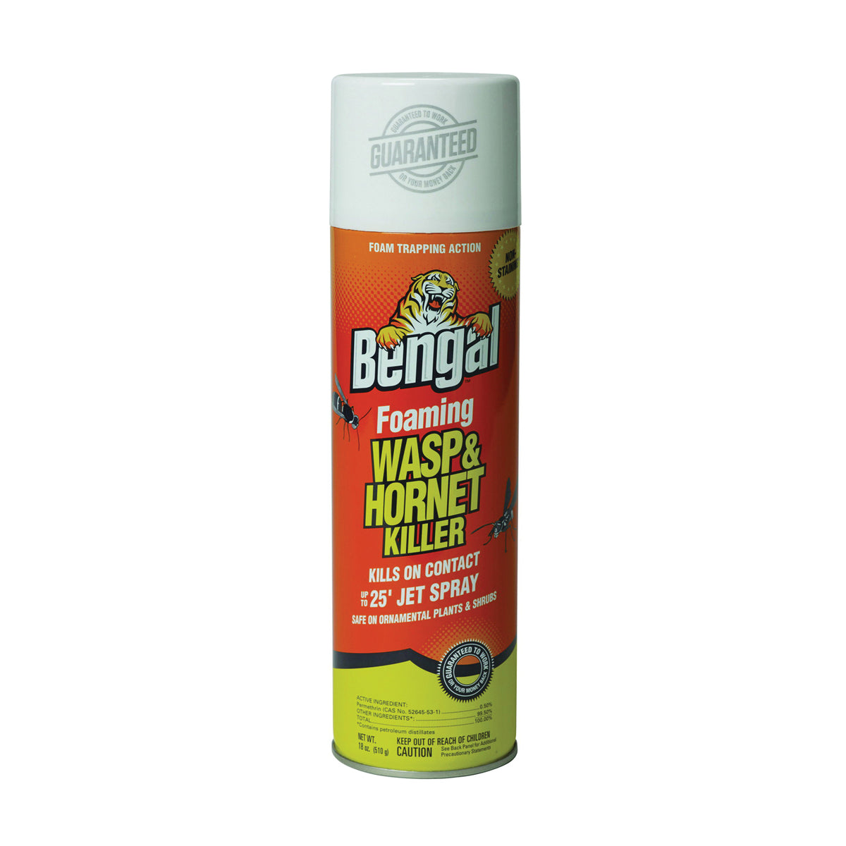 Bengal 97121 Wasp and Hornet Killer, Opaque Emulsion, Spray Application, 18 oz