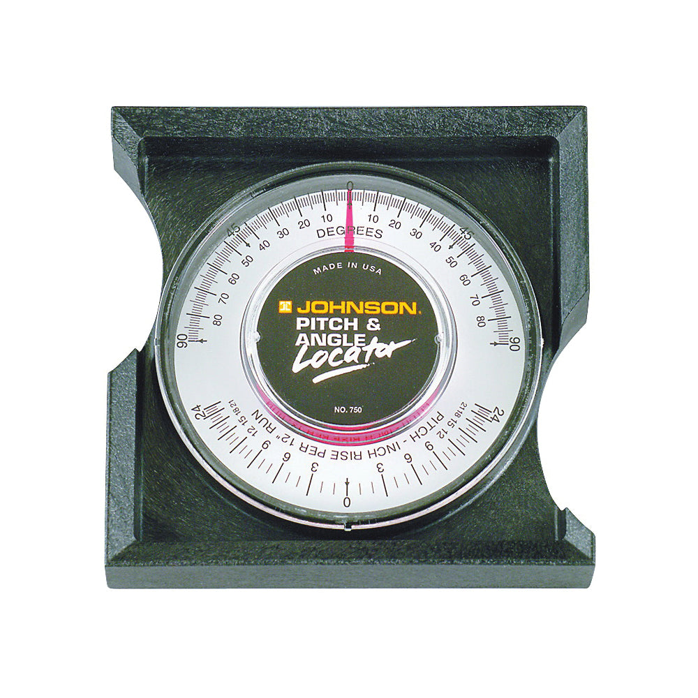 Johnson 750 Pitch and Slope Locator, 0 o 90 deg, ABS