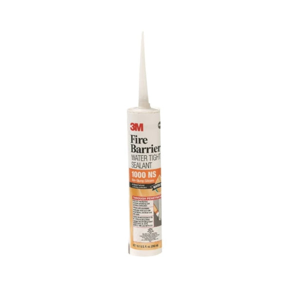 3M 1000 NS Fire Barrier Sealant, Light Gray, 10.1 oz Cartridge