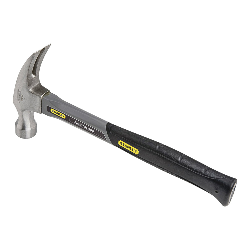 STANLEY STHT51539 Nail Hammer, 20 oz Head, Curve Claw, Smooth Head, HCS Head, 13 in OAL