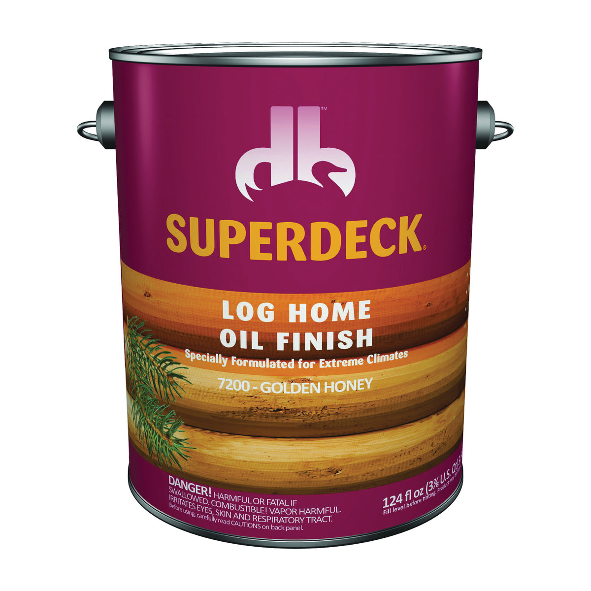 Duckback DPI007204-16 Oil Finish, Golden Honey, Liquid, 1 gal