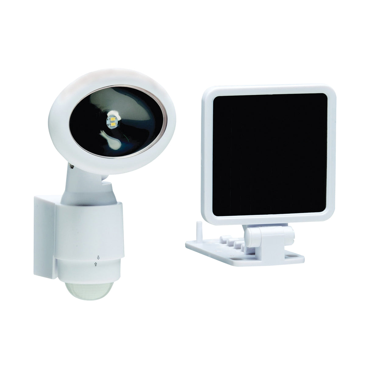 Heath Zenith HZ-8434-WH Motion Activated Security Light, 120 V, LED Lamp, 83 Lumens Lumens, 5000 K Color Temp