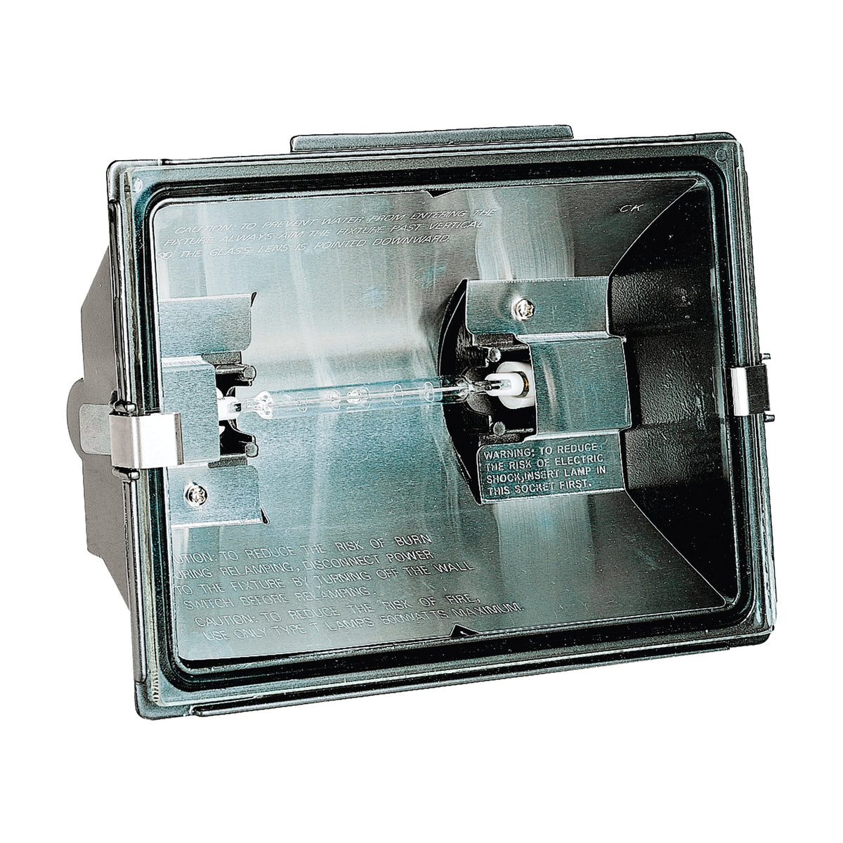 Heath Zenith HZ-5505-BZ Non-Motion Security Light, 120 V, 1-Lamp, Halogen Lamp, Metal/Plastic Fixture