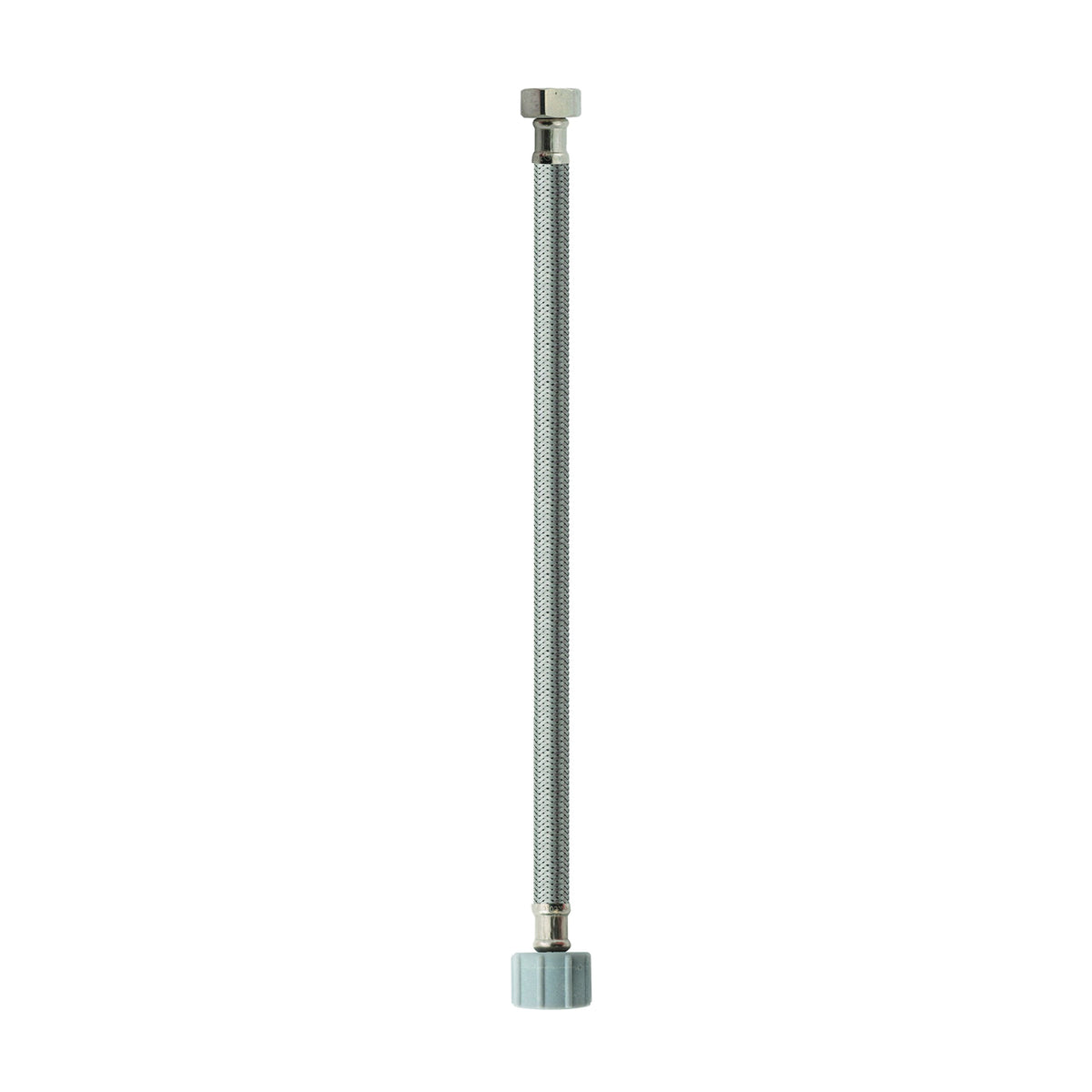 Plumb Pak EZ Series PP23857 Toilet Supply Tube, 1/2 in Inlet, Flare Inlet, 7/8 in Outlet, Ballcock Outlet, 20 in L