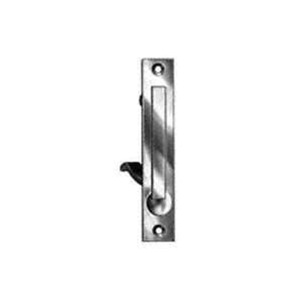 Schlage 230B3 Pocket Door Pull, 1-5/8 in W, 3-7/8 in H, Solid Brass, Brass