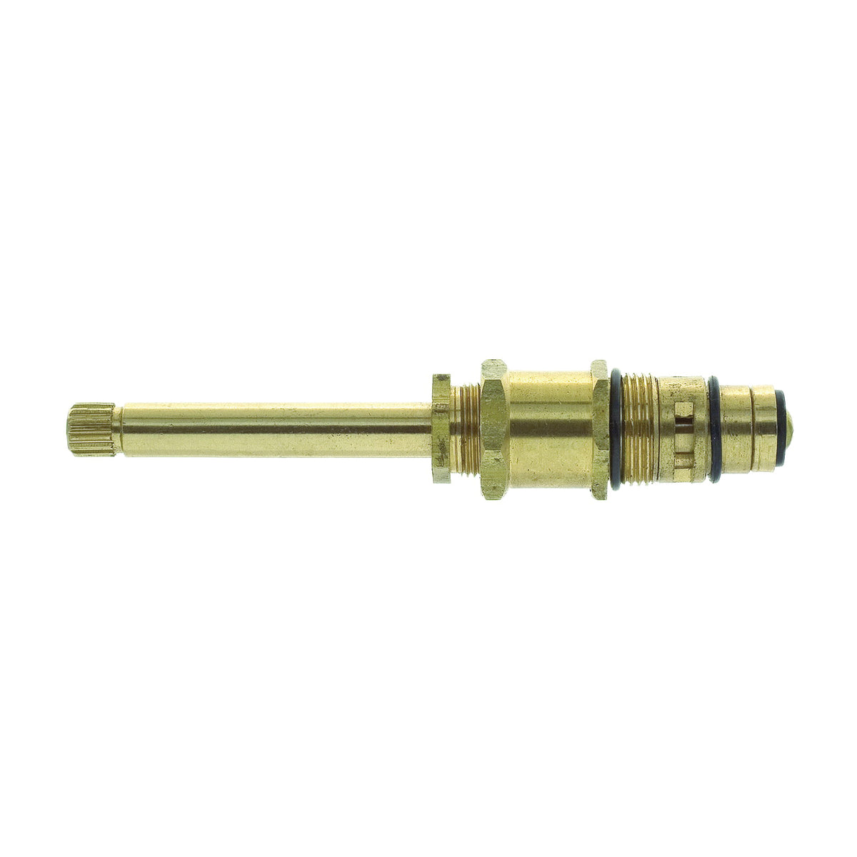 Danco 15886B Diverter Stem, Brass, 4-11/16 in L, For: Sayco Two Handle Models 308 and T-308 Bath Faucets