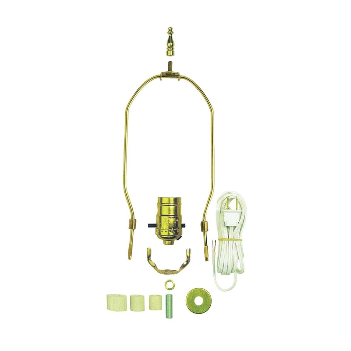 Westinghouse 7026600 Lamp Kit, Metal, Brass, For: Standard Base 150 W Bulb