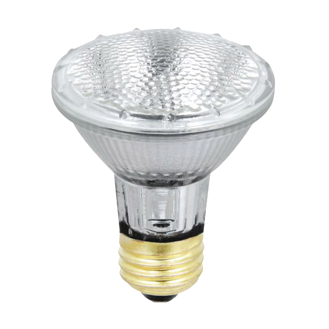Feit Electric 38PAR20/QFL/ES/2 Halogen Bulb, 38 W, Medium E26 Lamp Base, PAR20 Lamp, Soft White Light, 530 Lumens
