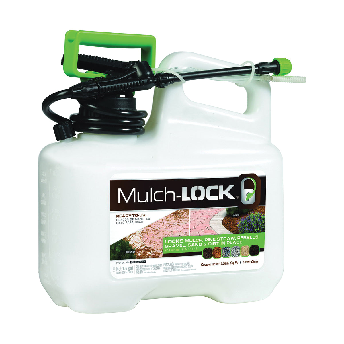 Mulch LOCK 16000 Water-Based Adhesive Mulch Lock