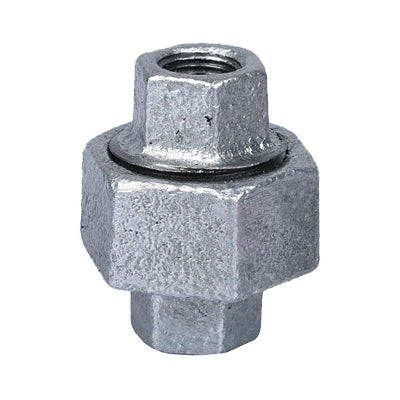 ProSource PPG342-6 Pipe Union, 1/8 in, Threaded, Malleable Iron, 40 Schedule, 300 psi Pressure