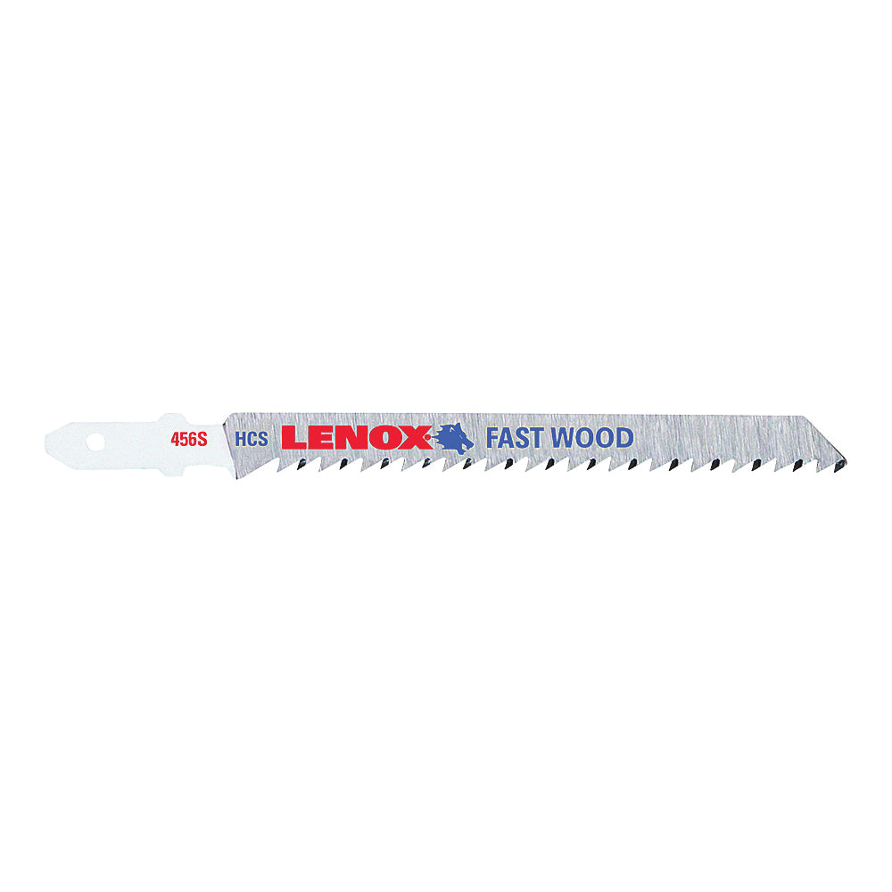 Lenox 20751CT456S Jig Saw Blade, 5/16 in W, 4 in L, 6 TPI