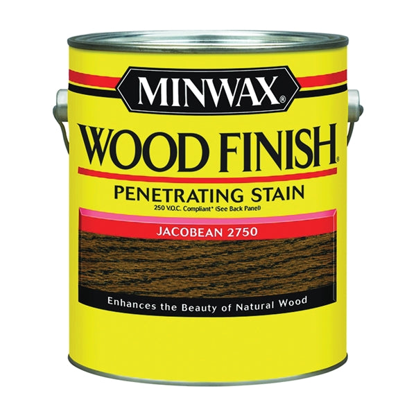 Minwax Wood Finish 710820000 Wood Stain, Jacobean, Liquid, 1 gal, Can