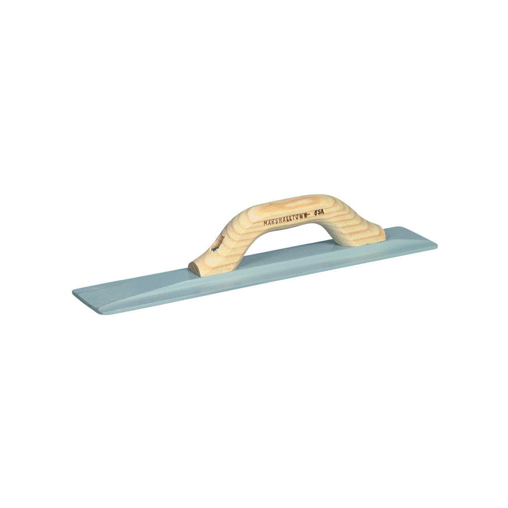Marshalltown 145 Hand Float, 16 in L Blade, 3-1/8 in W Blade, Magnesium Blade, Wood Handle
