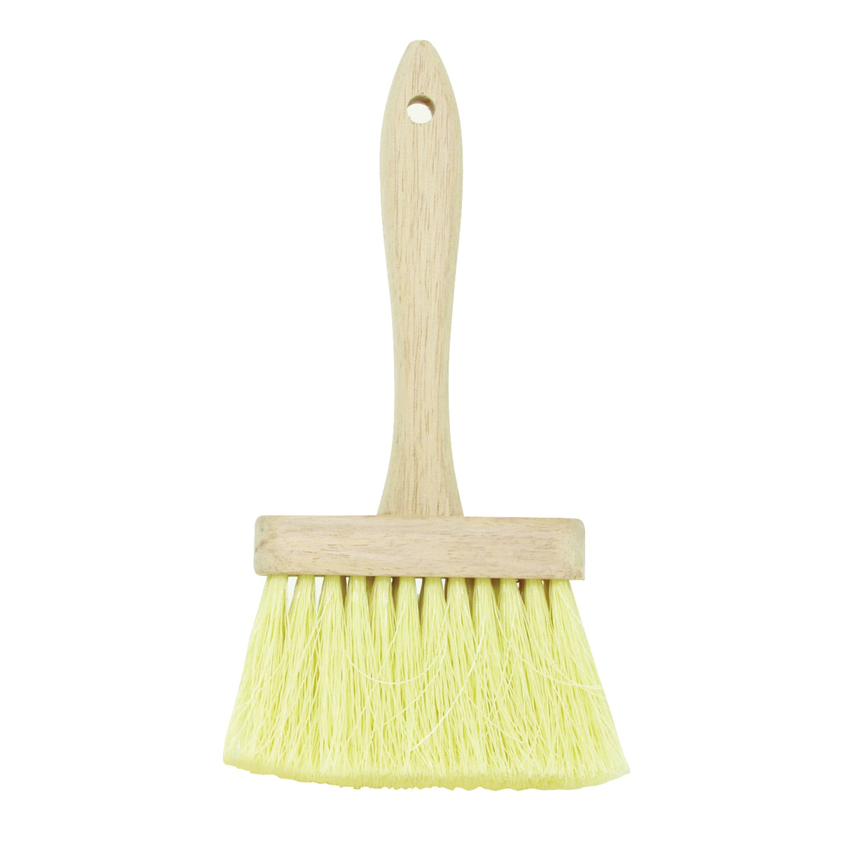 DQB E-Z Fit Series 11923 Masonry Brush, 4-3/4 in L Brush, Polypropylene Bristle, White Bristle, Plastic Handle