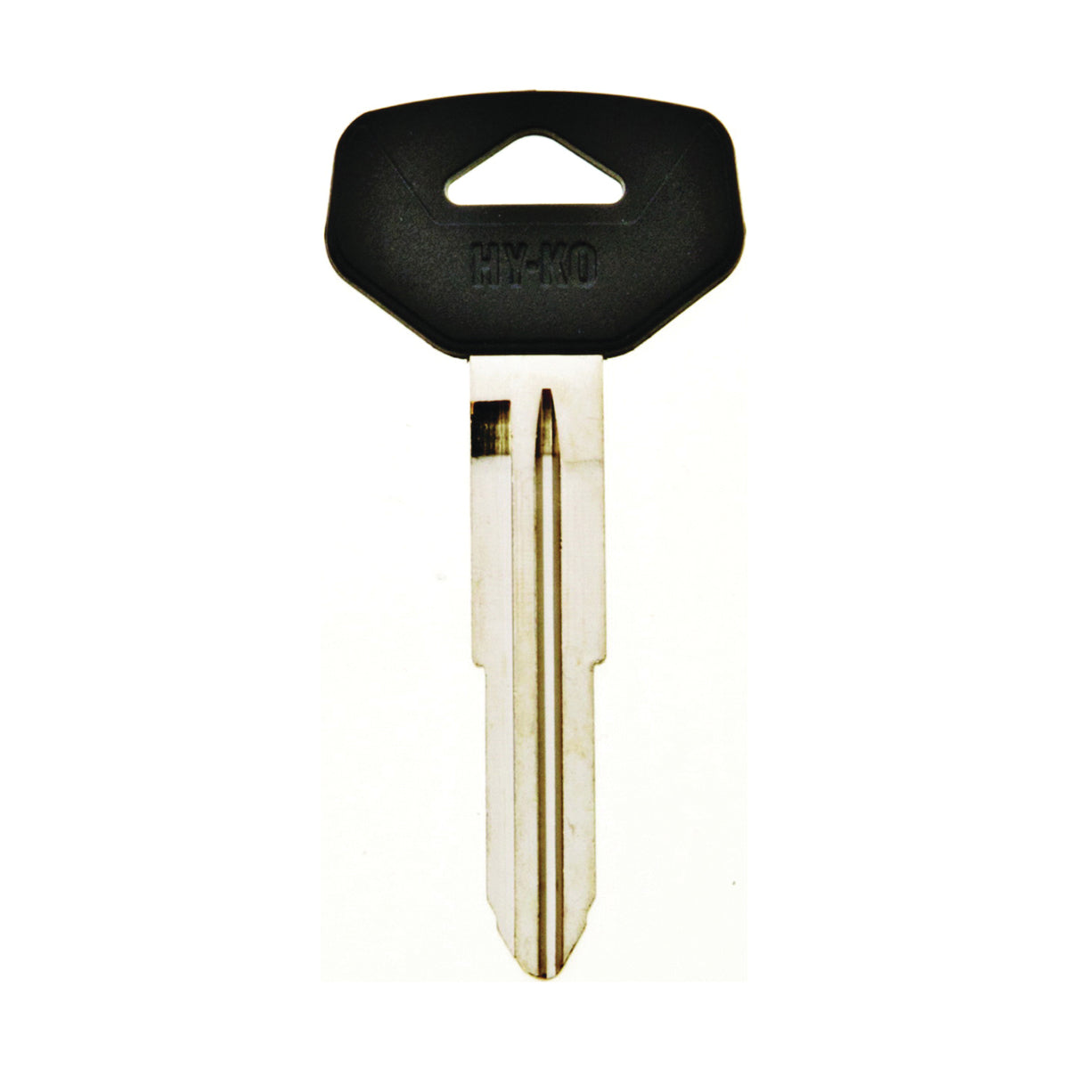 HY-KO 12005TR40 Automotive Key Blank, Brass/Plastic, Nickel, For: Toyota Vehicle Locks