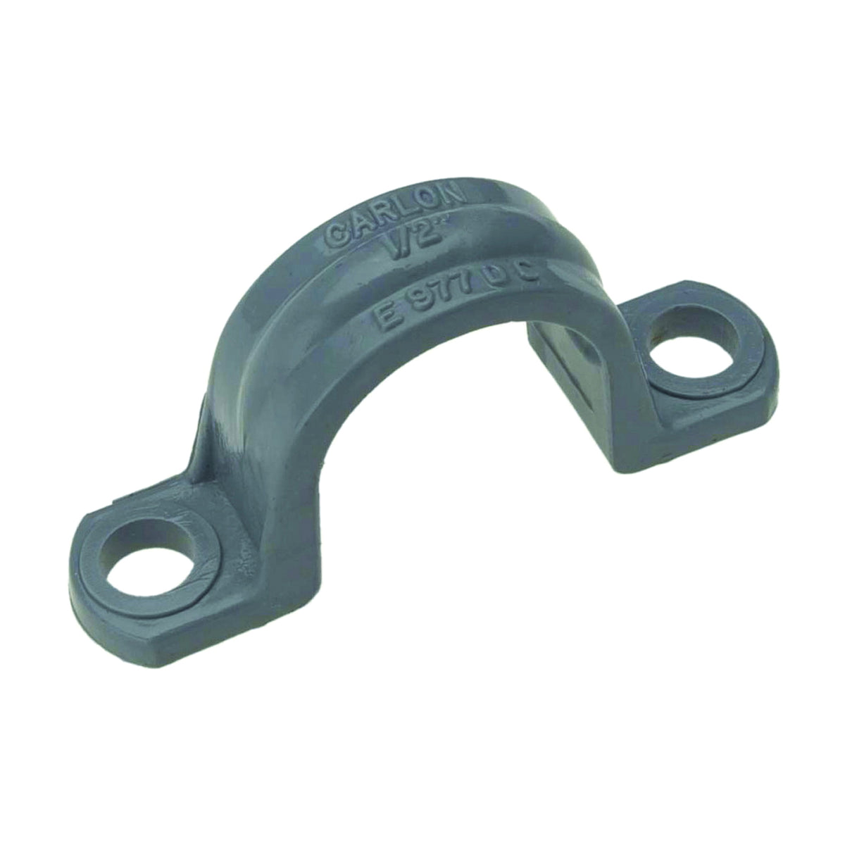 Carlon E977DC-CTN Conduit Clamp, PVC, Gray