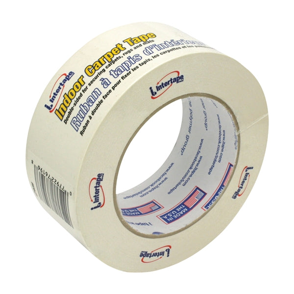 IPG 9970 Carpet Tape, 36 yd L, 1-7/8 in W, Vinyl Backing