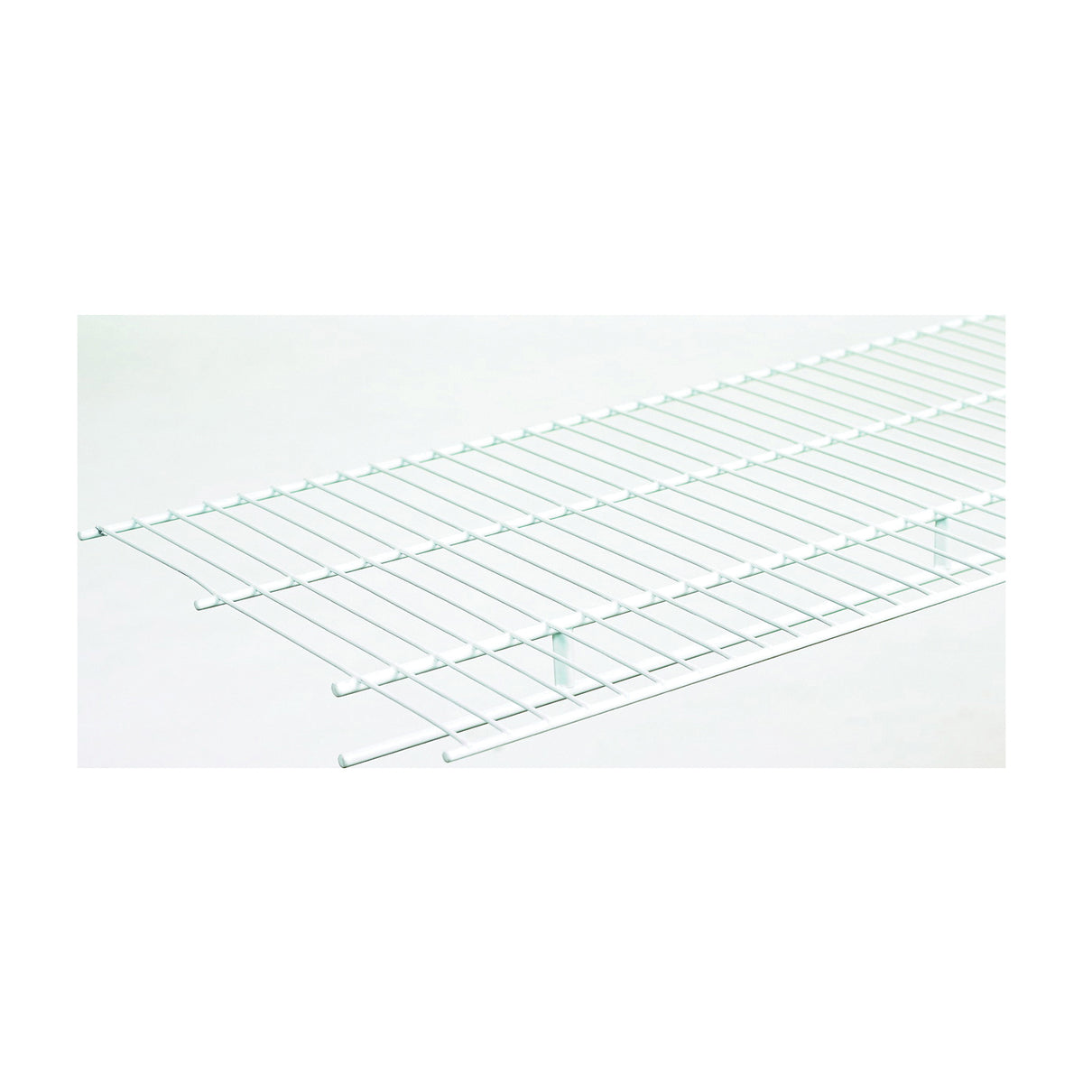 ClosetMaid 1361 Wire Shelf, 60 lb, 1-Level, 12 in L, 72 in W, Steel, White