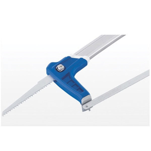Lenox 12132HT50 Hacksaw, 12 in L Blade, 24 TPI, Bi-Metal Blade, 4-1/4 in D Throat, Aluminum Frame, Ergonomic Handle