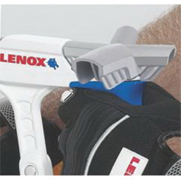Lenox 12132HT50 Hacksaw, 12 in L Blade, 24 TPI, Bi-Metal Blade, 4-1/4 in D Throat, Aluminum Frame, Ergonomic Handle