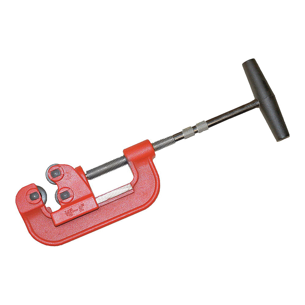 SUPERIOR TOOL 02802 Pipe Cutter, 2 in Max Pipe/Tube Dia, 1/2 in Mini Pipe/Tube Dia, Iron Pipe/Tube