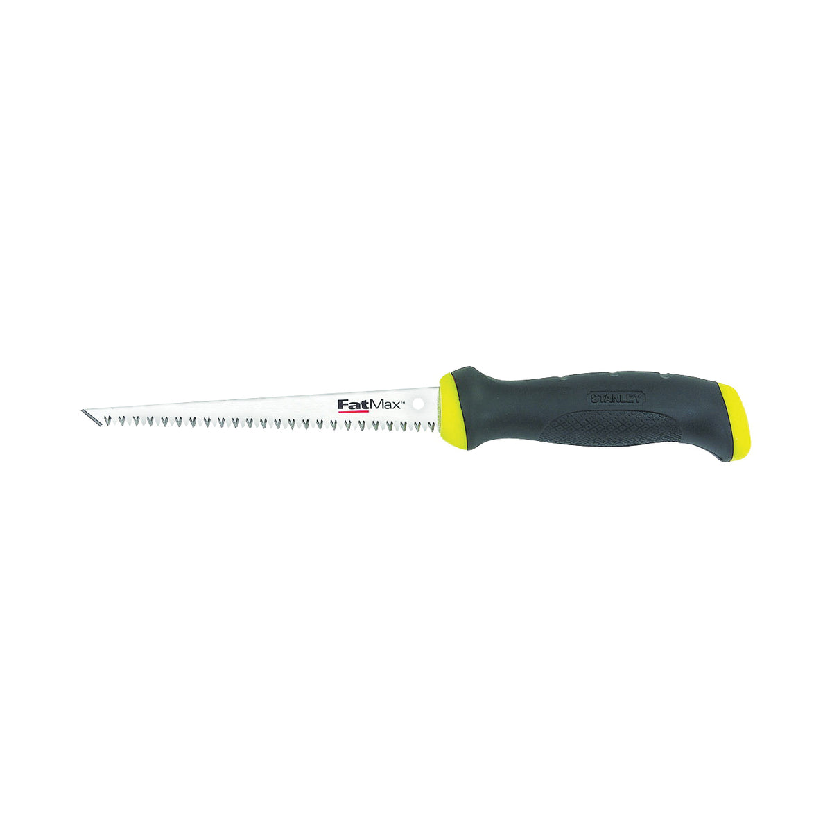 FATMAX 20-556 Jab Saw, 6-1/4 in L Blade, Steel Blade, 8 TPI, Cushion Grip Handle, Plastic/Rubber Handle