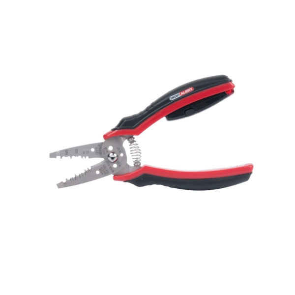 GB Circuit Alert Series GST-224M Wire Stripper, 12/2 to 14/2 AWG Wire, 7-1/2 in OAL, Cushion-Grip Handle