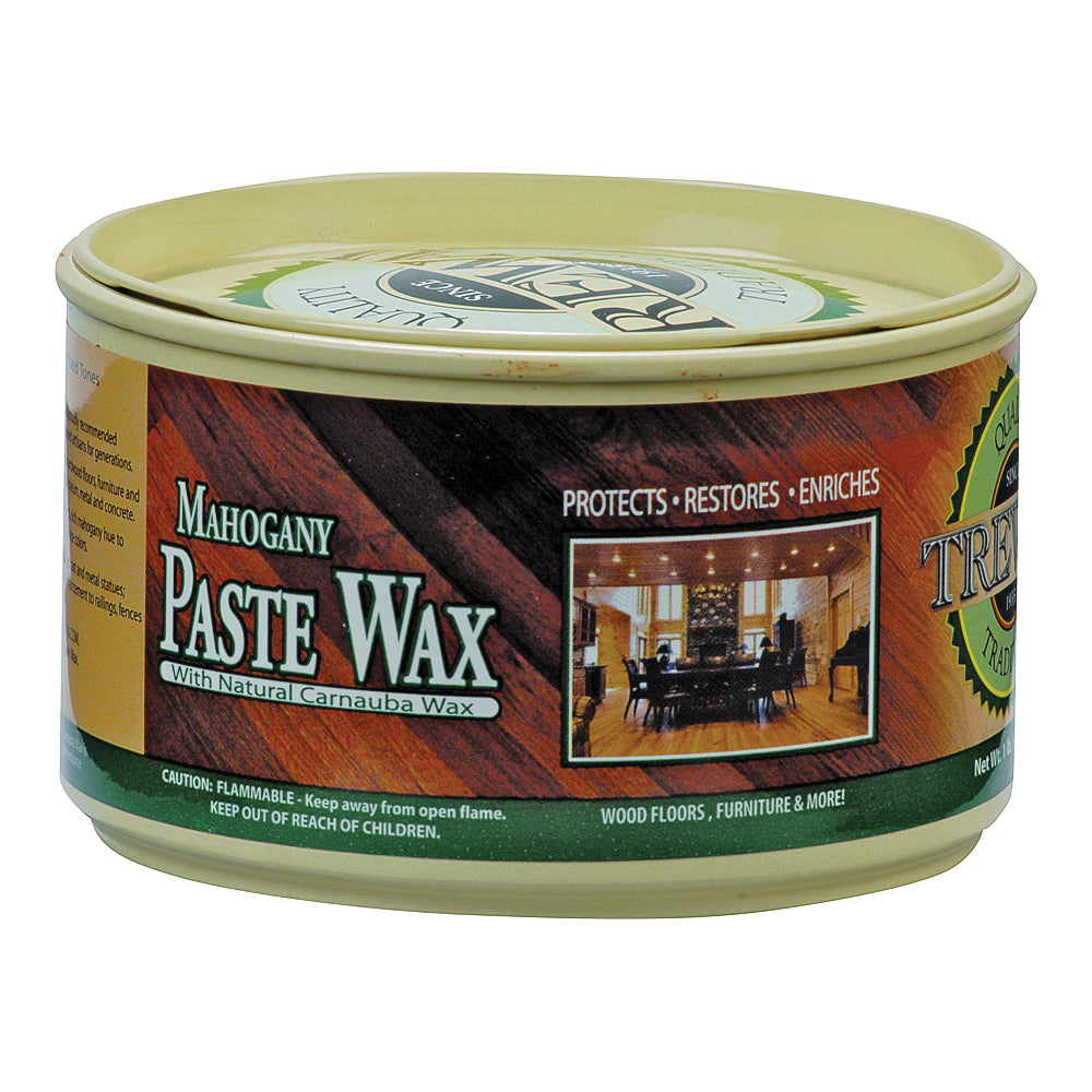 Trewax 887101017 Paste Wax, Indian Sand/Mahogany, Paste, 12.35 oz, Can