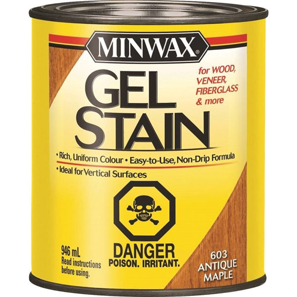 Minwax 26033 Gel Stain, Antique Maple, Liquid, 946 mL, Can