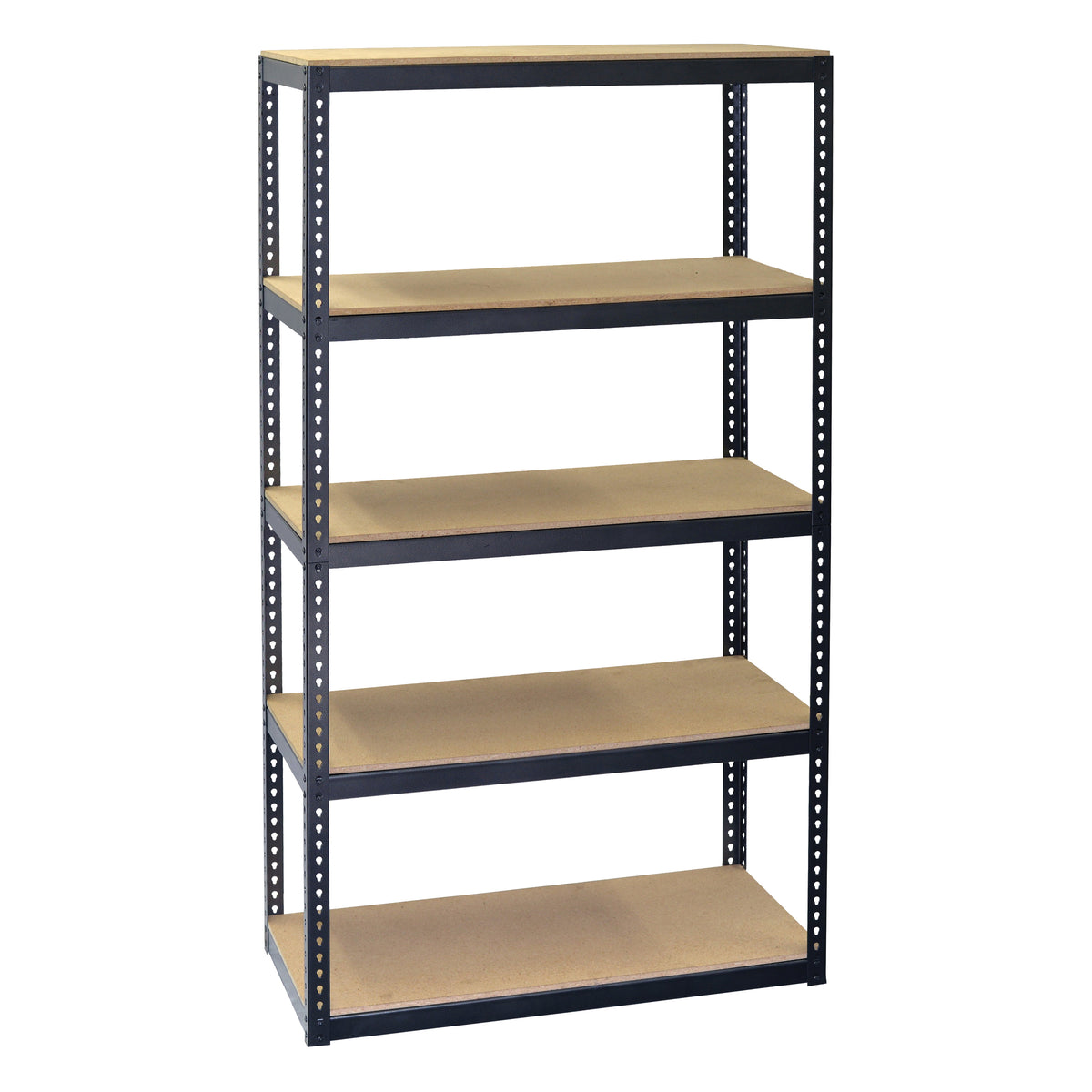 Storage Concepts SCB0750D Boltless Shelving Unit, 2250 lb Capacity, 5-Shelf, 30 in OAW, 15 in OAD, 60 in OAH