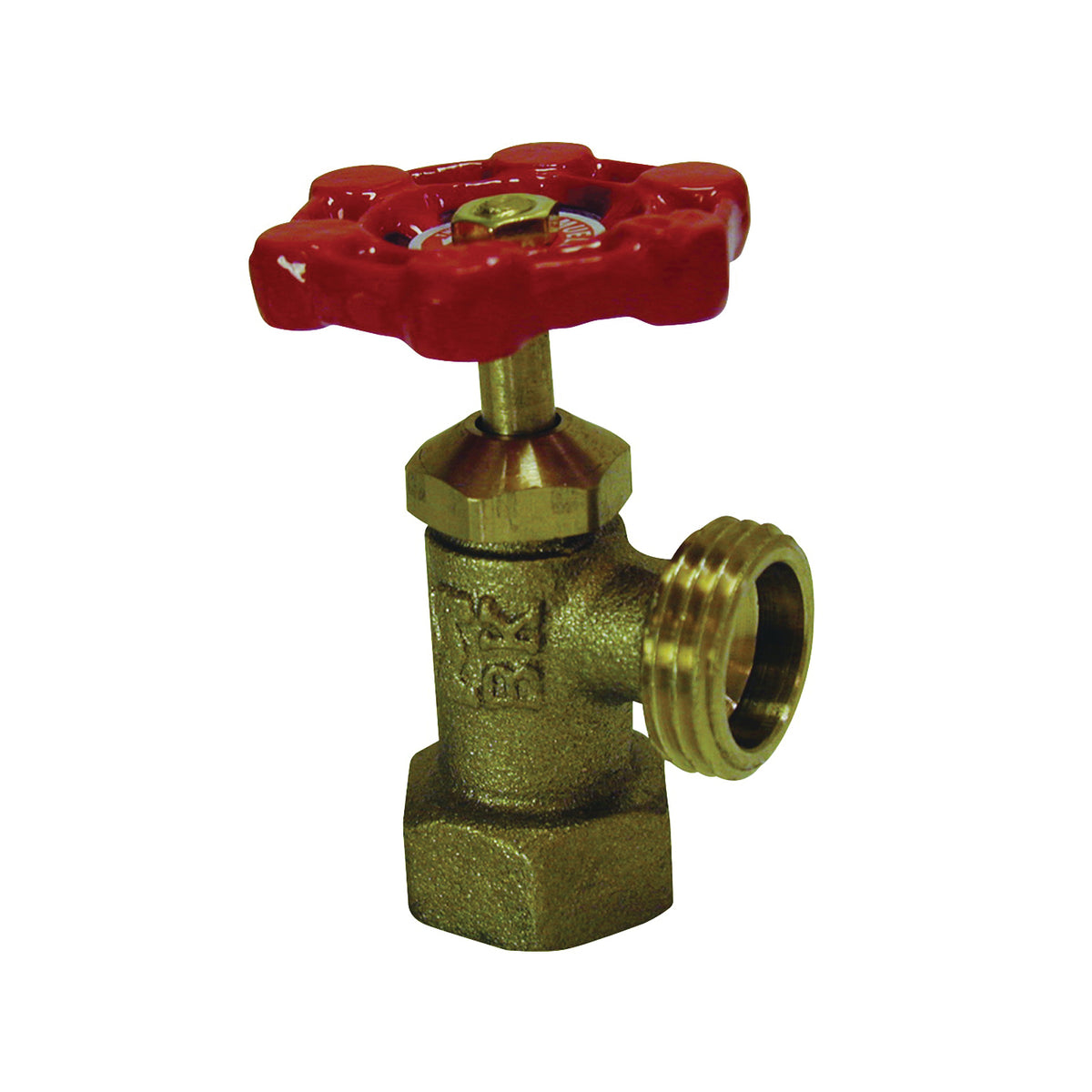 B &amp; K ProLine Series 102-104 Boiler Drain Valve, 3/4 in Connection, FPT x Hose, 125 psi Pressure, Brass Body