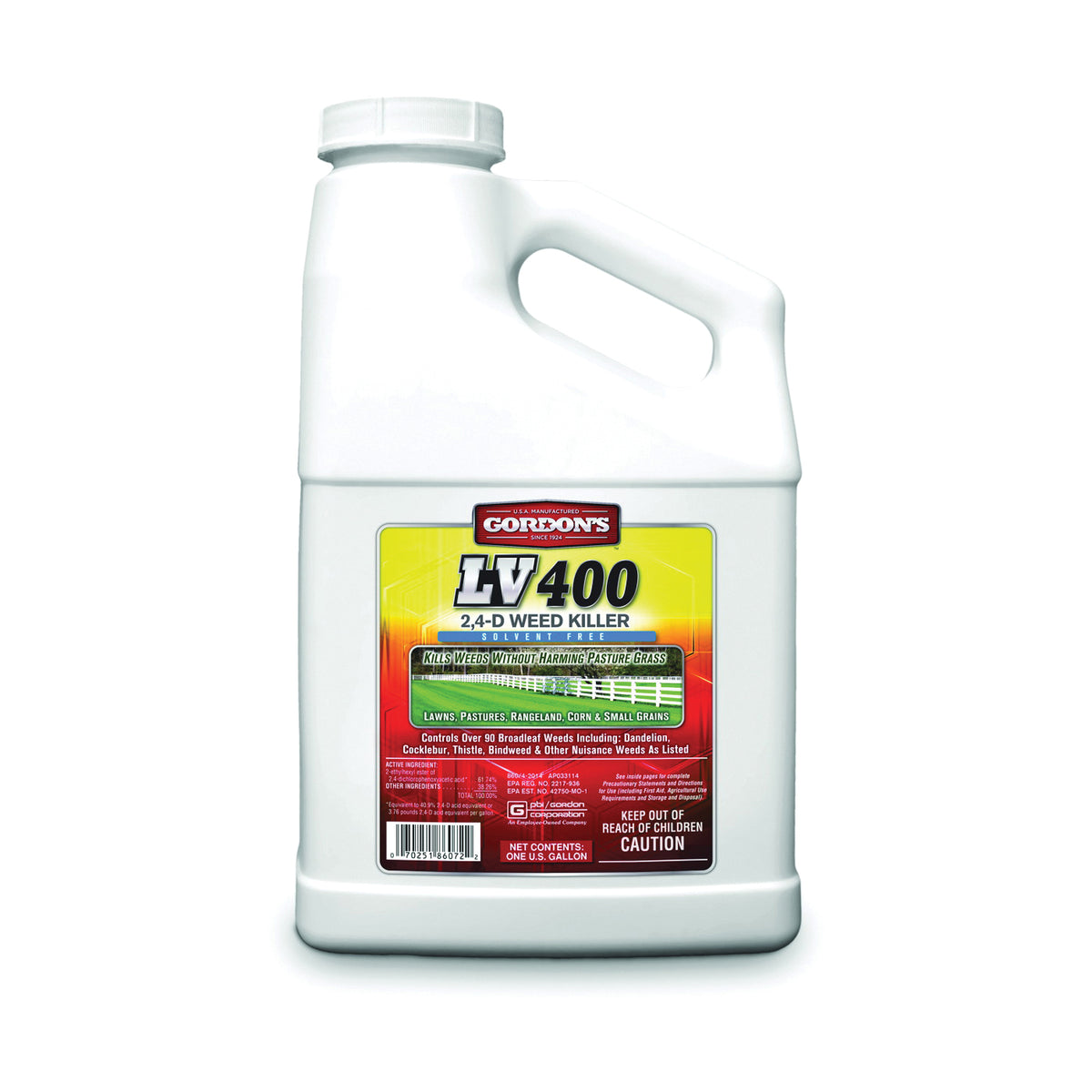Gordon&#39;s 8601072 Weed Killer, Liquid, Spray Application, 1 gal