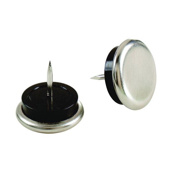 Shepherd Hardware 9101 Furniture Glide, Nickel, Silver