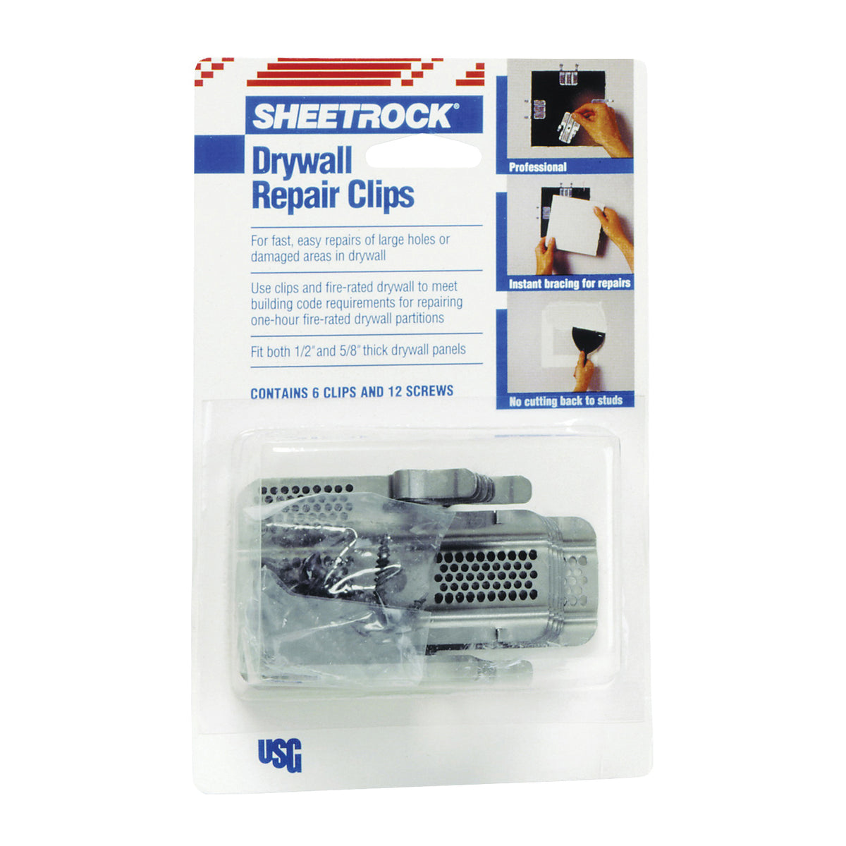 USG 380161048 Drywall Repair Clip