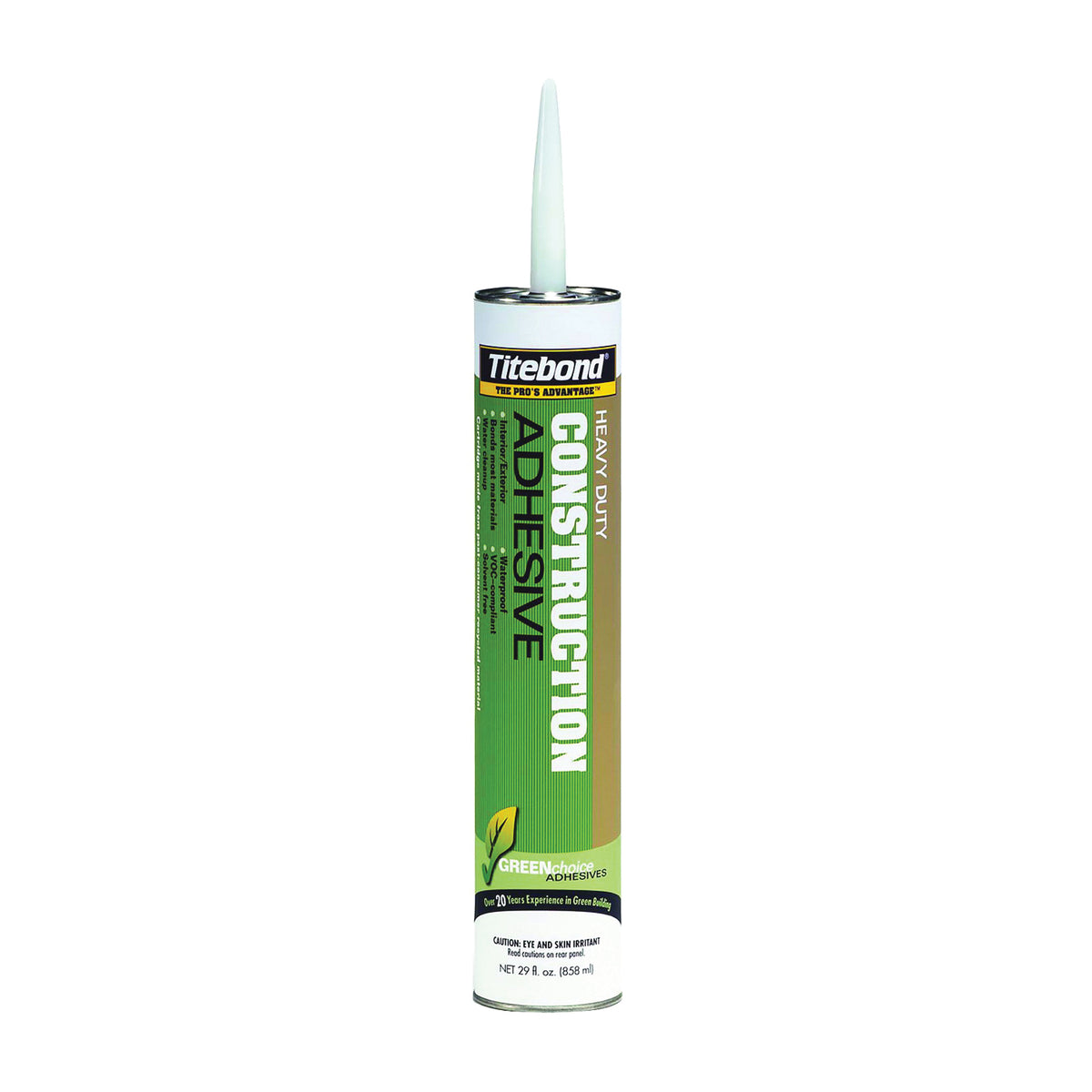 Titebond 7472 Construction Adhesive, Beige, 28 oz Cartridge