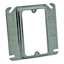 Load image into Gallery viewer, Orbit 41058 Switch Box Ring, 4 in L, 4 in W, Square, Sheet Steel, Gray, Galvanized

