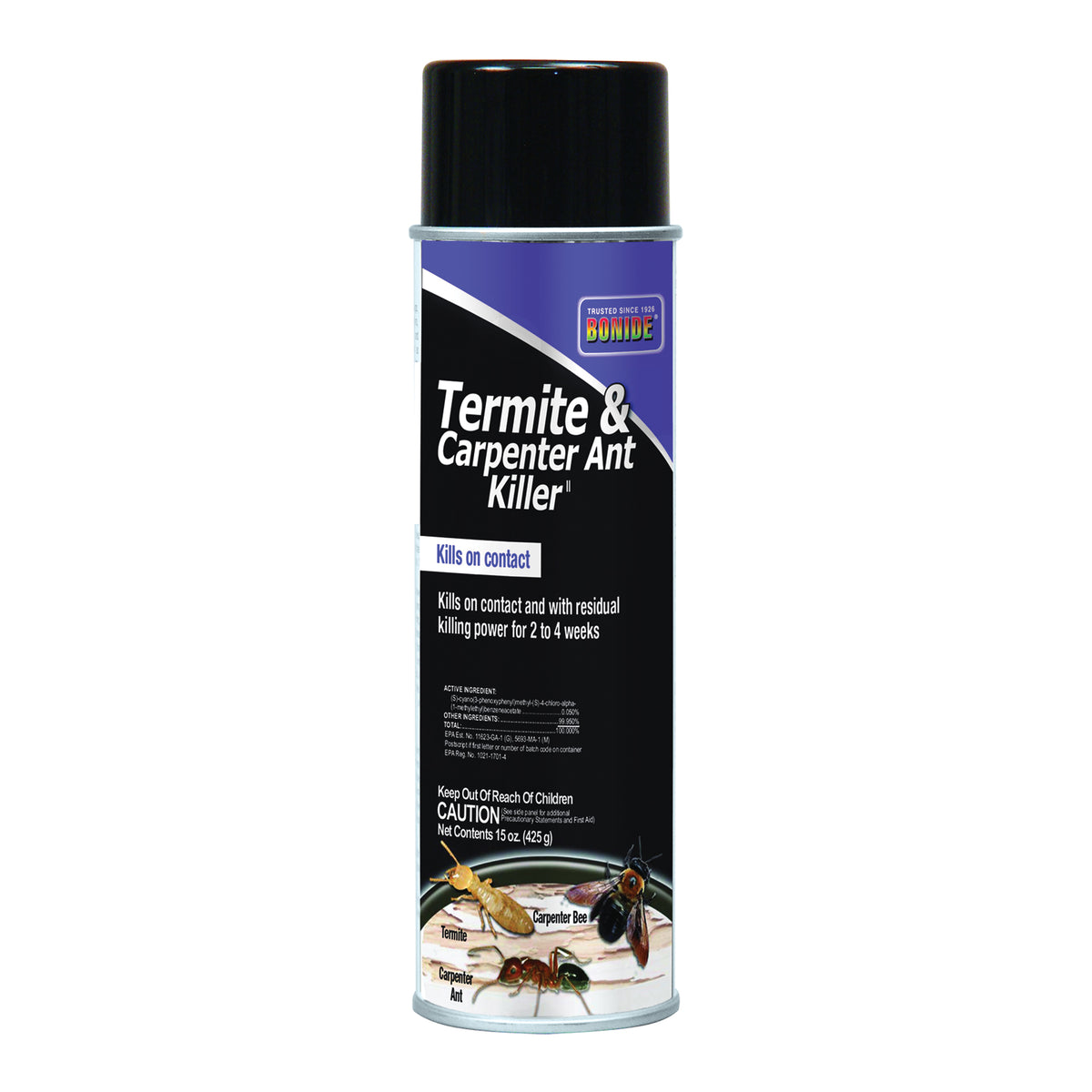 Bonide 370 Termite/Carpenter Ant Control, Liquid, Spray Application, 15 oz Can
