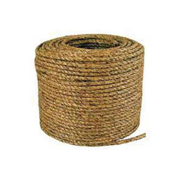 T.W. Evans Cordage 30-001 Rope, 1/4 in Dia, 1200 ft L, Manila, Natural