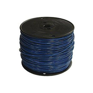 Southwire 14BLUE-STRX500 Building Wire, 14 AWG Wire, 1 -Conductor, 500 ft L, Copper Conductor, Nylon Sheath
