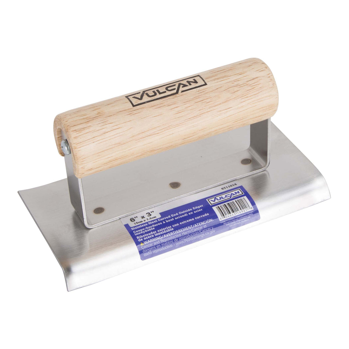 Vulcan Concrete Edger, 6 in L Blade, 3 in W Blade