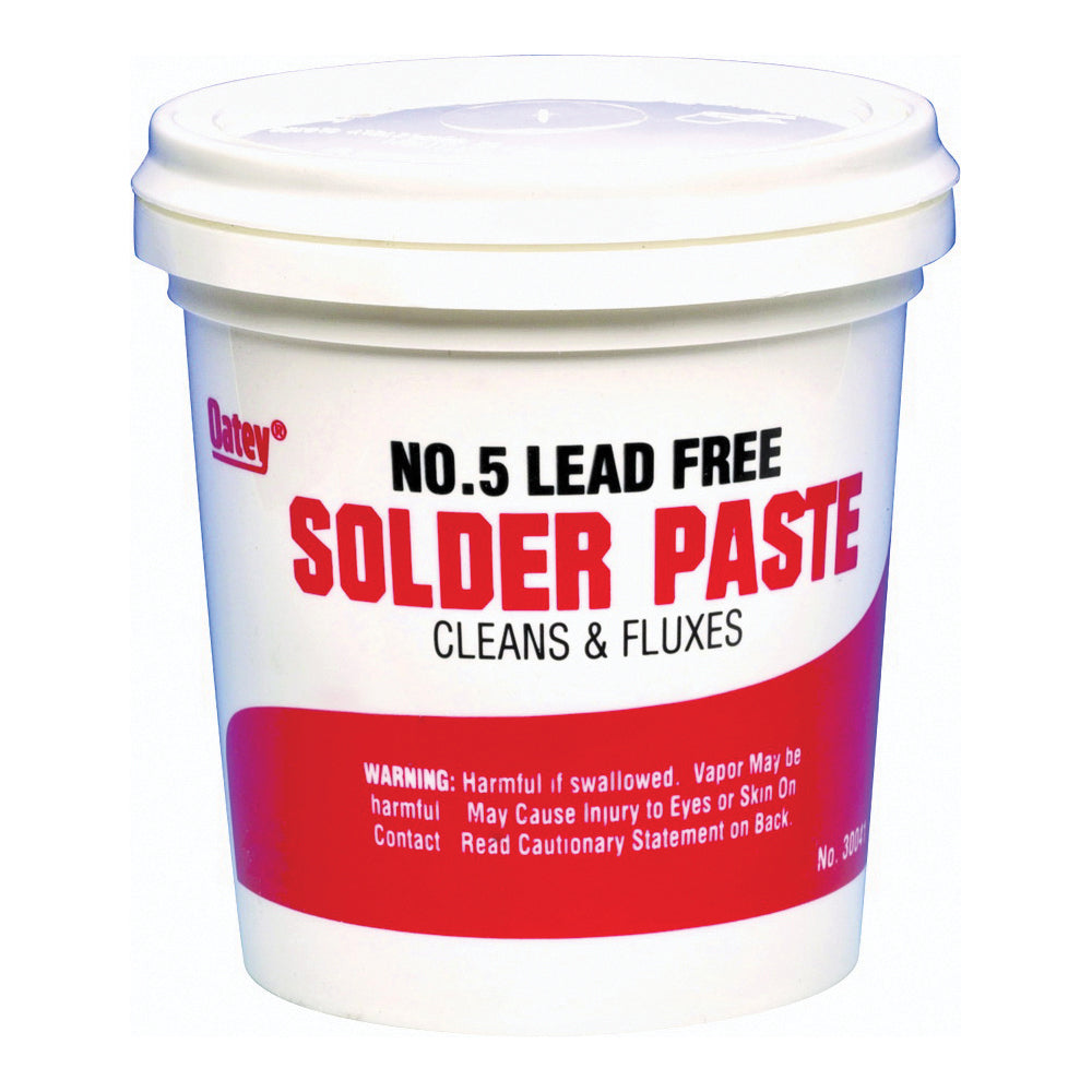 Oatey 30013 Flux, 4 oz, Paste, Yellow