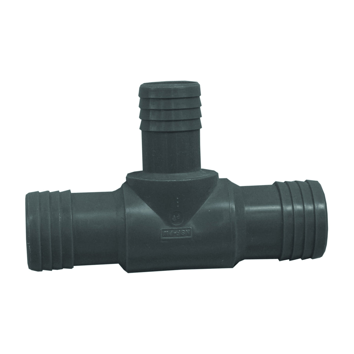 GENOVA 351474 Reducing Tee, 1-1/4 x 1-1/4 x 1 in, Insert, Polypropylene/PVC